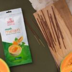 Musk Melon Zipper Incense Sticks 110g by Shah Fragrances – Fruity, long-lasting natural agarbatti for puja, meditation, and home fragrance