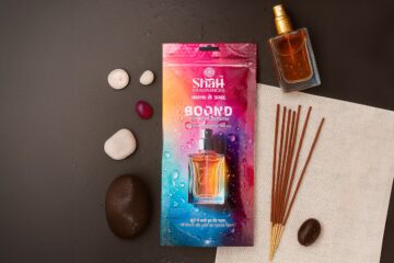 "Boond Zipper Incense Sticks 100g by Shah Fragrances – Premium monsoon-inspired agarbatti with long-lasting natural aroma for puja, meditation, and home fragrance"