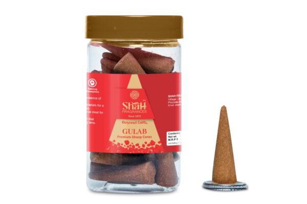 Rose Cone - Dhoop Jar(100 gram)