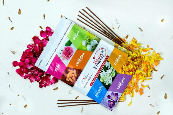 House Of Flowers 6in1 - Zipper Agarbatti (280 Grams)