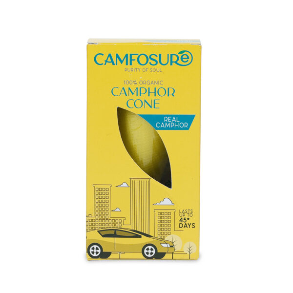 Camfosure Real - Camphor Cone Box (60 Gms)
