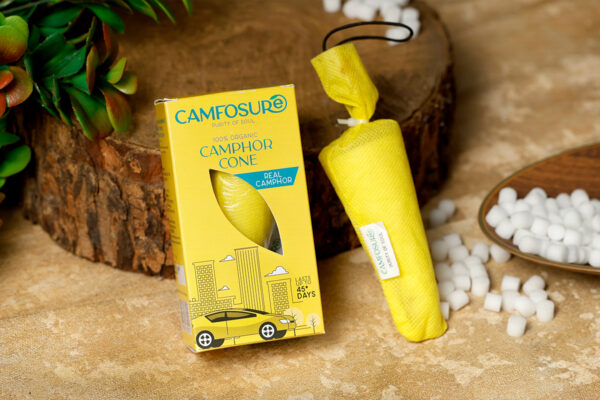 Camfosure Real - Camphor Cone Box (60 Gms)