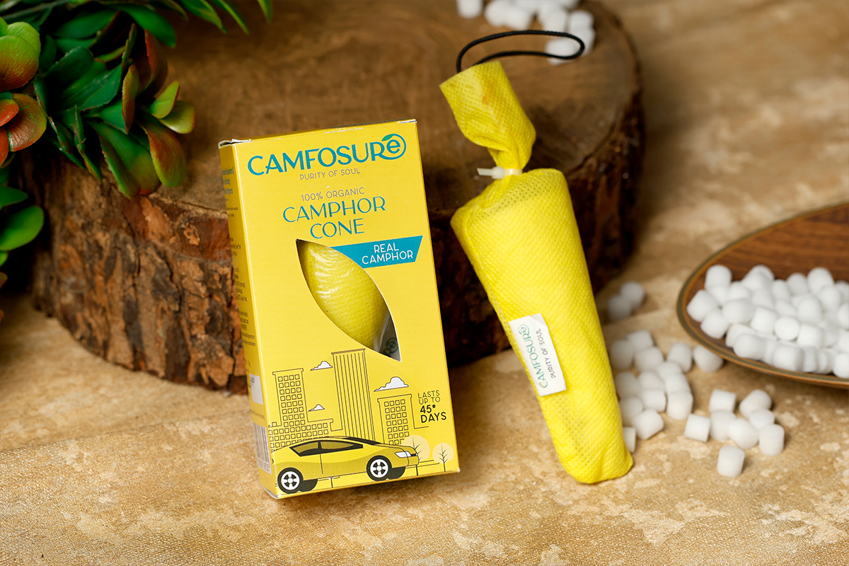 Camfosure Real - Camphor Cone Box (60 Gms) - Image 1