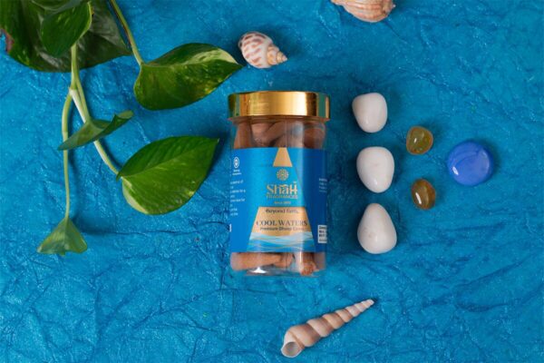 Cool Waters - Cone Dhoop (100 Gms)