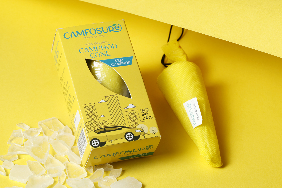 Camfosure Real - Camphor Cone Box (60 Gms) - Image 2