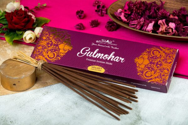 Gulmohar - Velvet Box Agarbatti (100 gram)
