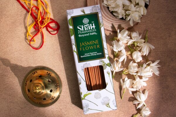 Jasmine Flower - Bambooless Dhoop Sticks Box (90 Gms)
