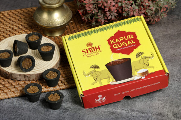 Kapur Gugal - Cup Dhoop Box (12 Cups)