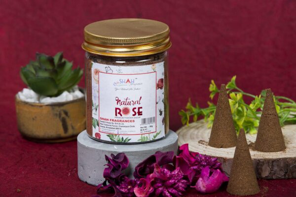 Natural Rose - Powder Dhoop (50 Grm)