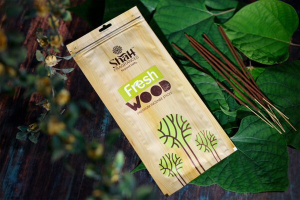Fresh Wood - Zipper Agarbatti (110 Gms)