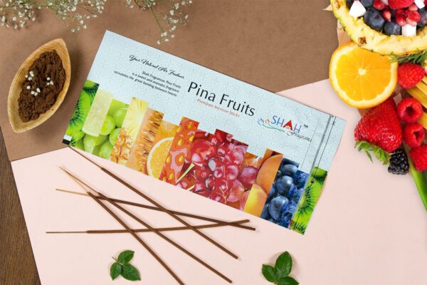 Pina Fruit - Zipper Agarbatti (115 gram)