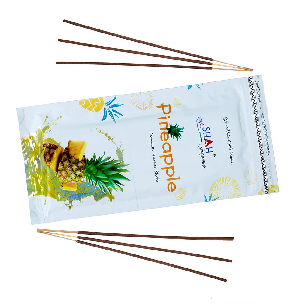 Pineapple - Zipper Agarbatti (120 gram) - Image 3