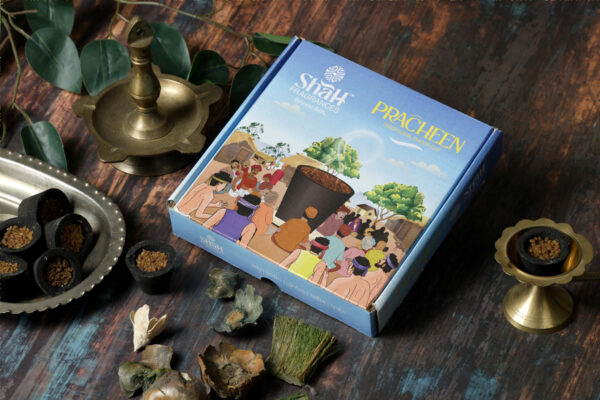 Pracheen - Cup Dhoop Box (12 Cups)