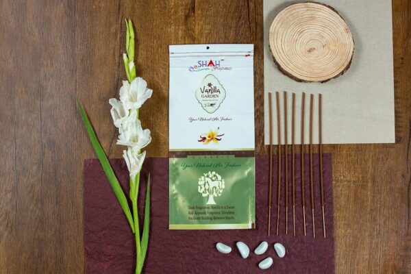 Vanilla Garden - Zipper Agarbatti (115 gram)